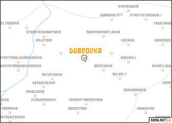 map of Dubrovka