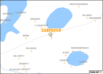 map of Dubrovka