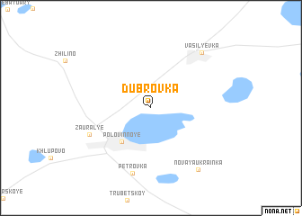 map of Dubrovka