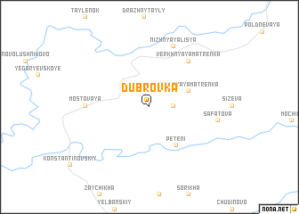 map of Dubrovka