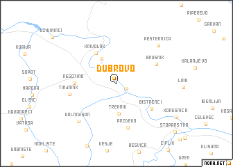 map of (( Dubrovo ))