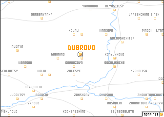 map of Dubrovo