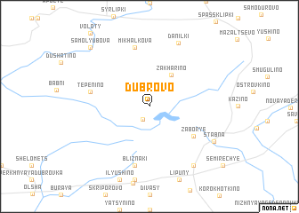 map of Dubrovo