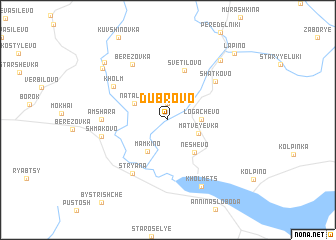 map of Dubrovo