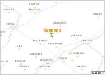 map of Dubrovo