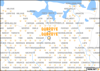 map of Dubroye