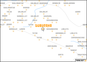 map of Duburaha