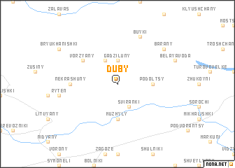 map of Duby