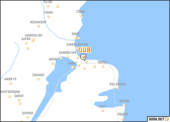 map of Dūb