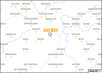 map of Ðức Bổn