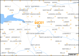 map of Ducey