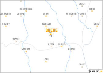 map of Duchʼē