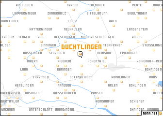 map of Duchtlingen