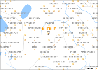 map of Ðức Huệ