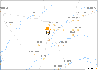 map of Duci
