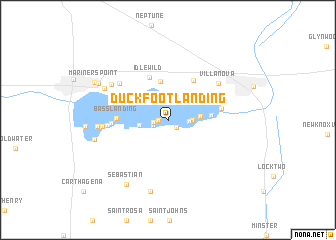 map of Duckfoot Landing