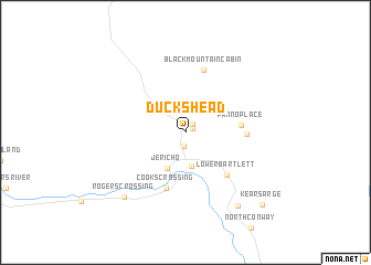 map of Ducks Head