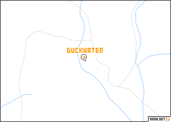 map of Duckwater