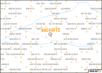 map of Duckwitz
