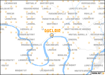 map of Duclair