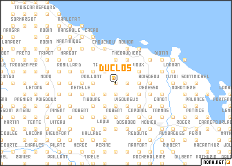 map of Duclos
