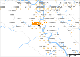 map of Ðức Nhuân