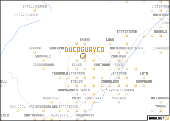 map of Ducoguayco