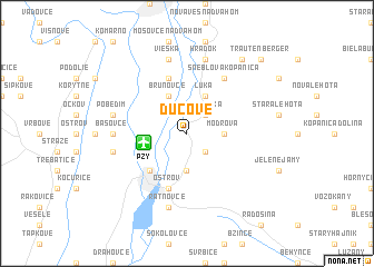 map of Ducové