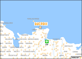 map of Ducroix