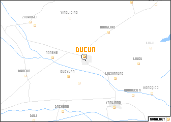 map of Ducun