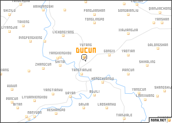 map of Ducun