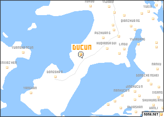 map of Ducun