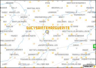 map of Ducy-Sainte-Marguerite