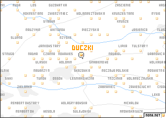 map of Duczki