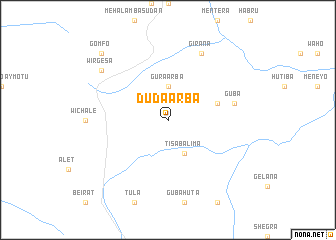 map of Duda Ārba