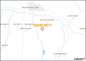 map of Dudachnyy