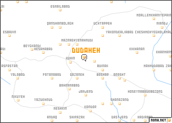 map of Dūdaheh