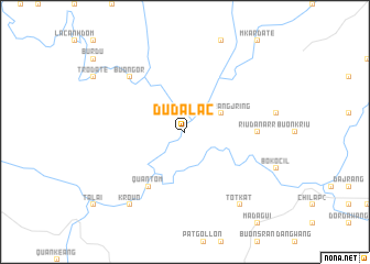 map of Du Ðalac