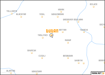 map of Dudan