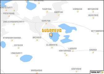 map of Dudarevo