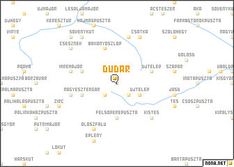 map of Dudar