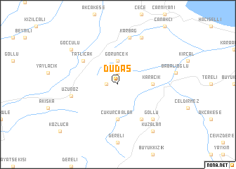 map of Dudaş