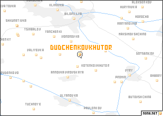 map of Dudchenkov Khutor