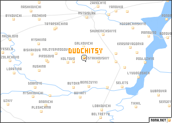 map of Dudchitsy