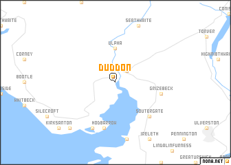 map of Duddon