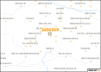 map of Duddova