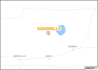 map of Duddo Wells