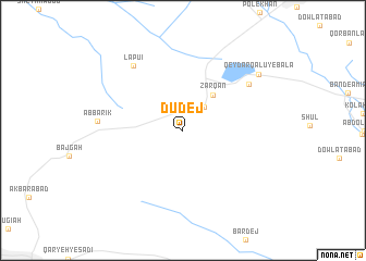 map of Dūdej