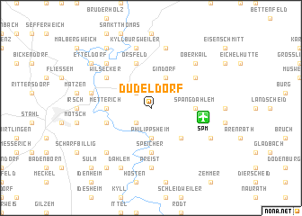 map of Dudeldorf