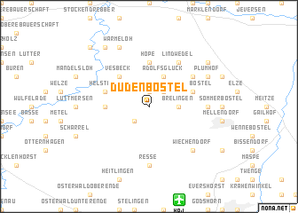 map of Dudenbostel
